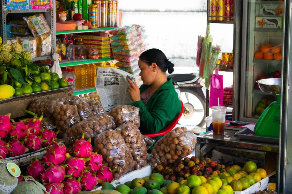 Quầy bánh kẹo